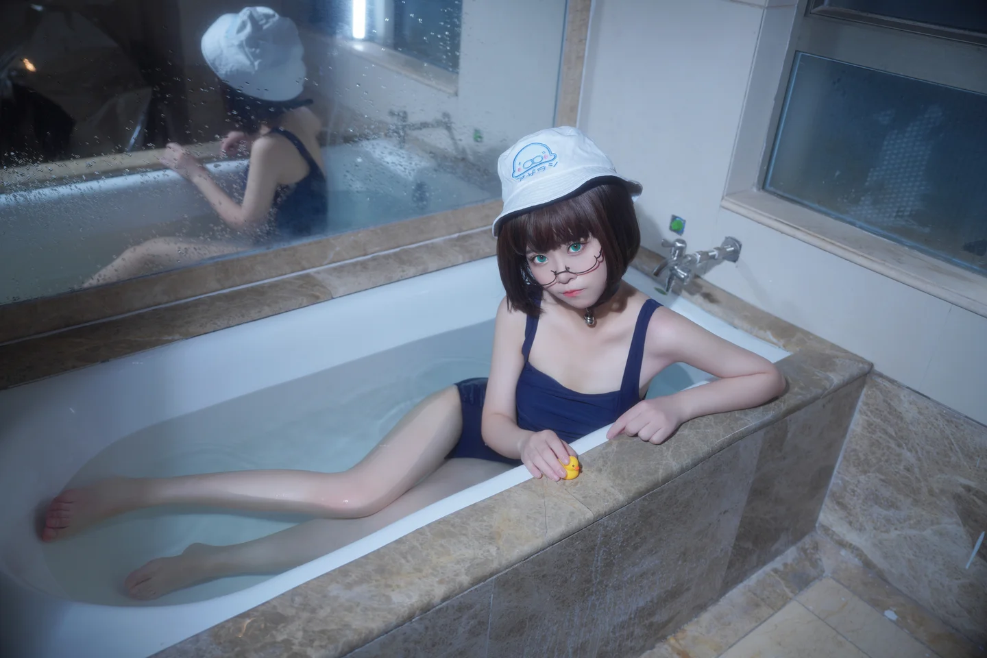 洛城雪 - No.001 浴缸死库水 [39P,1V-967MB] tg@simisebaisi 【丝足阁】018.webp